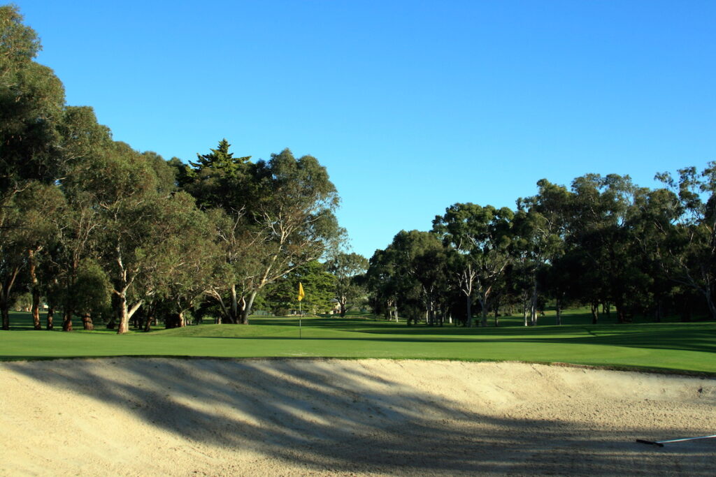 The 16th Hole at Victor Harbor Golf Club