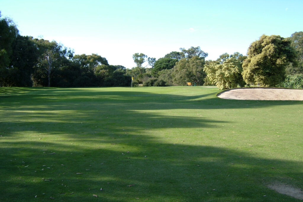 The 2nd Hole at Victor Harbor Golf Club