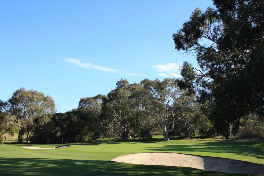 The 8th Hole at Victor Harbor Golf Club