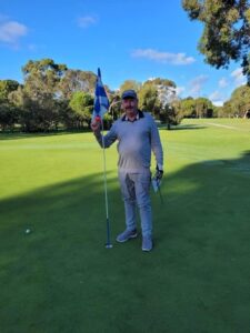 Congratulations to Kym Bartel for achieving a Hole In One on the 7th Hole on Saturday 29th April 2023