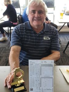 Congratulations to Ken Paterson for achieving a Hole In One on the 3rd Hole on Tuesday 29th December 2020.