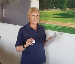 Congratulations to Christina Ward for achieving a Hole In One on the 7th Hole on Wednesday 7th February 2018