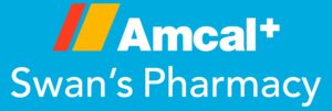 Logo for Amcal Swan's Pharmacy Victor Harbor Medicine Vitamins Healthcare