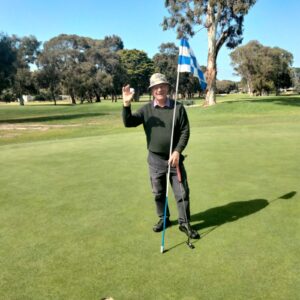 Hole in One Victory Photo John Martin