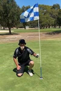 Grant Walker Hole In One Victory Photo